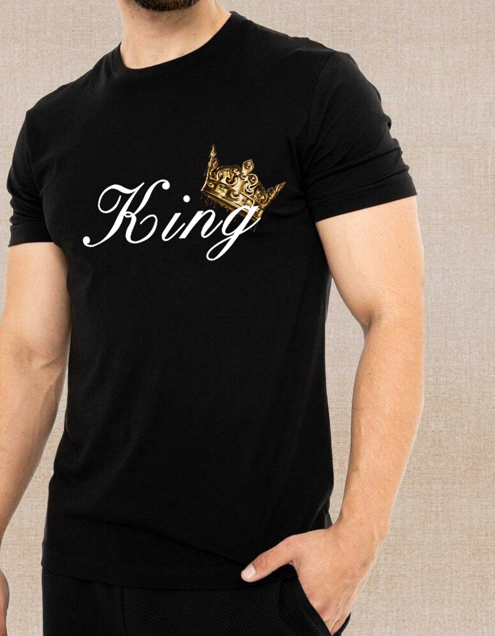 Men’s King Printed T-Shirt