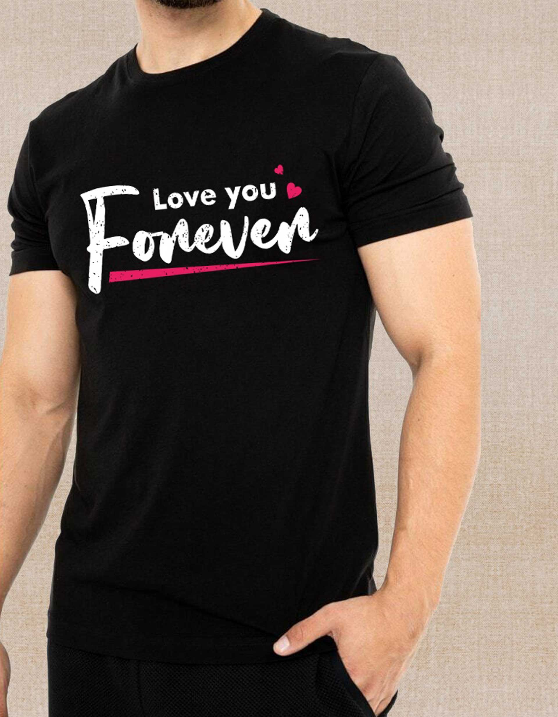 Men’s Love Forever Printed T-Shirt