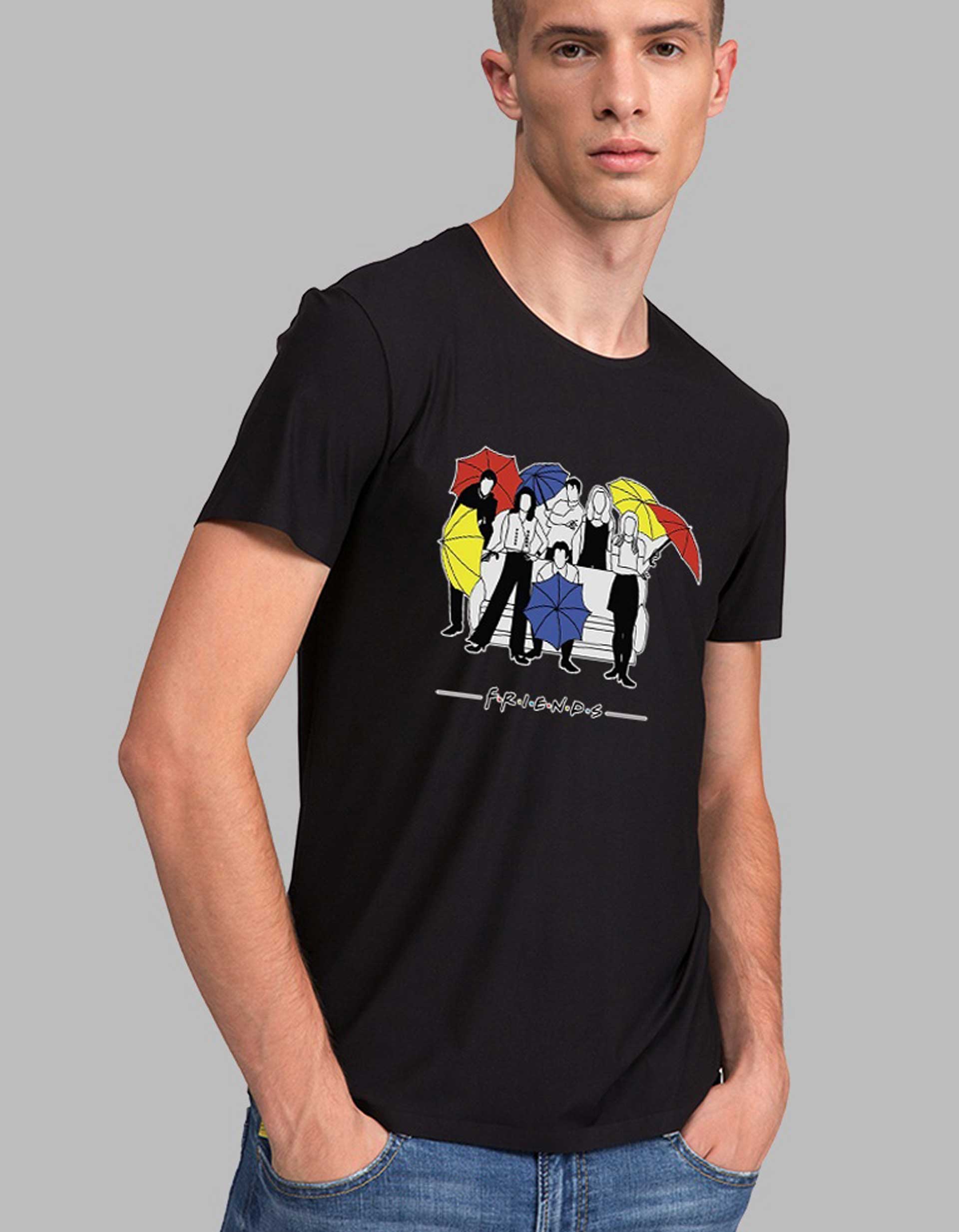 Friends Printed T-Shirt for Men