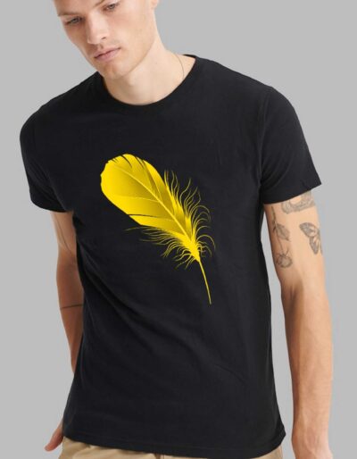 Golden Wing Printed T-Shirt For Men