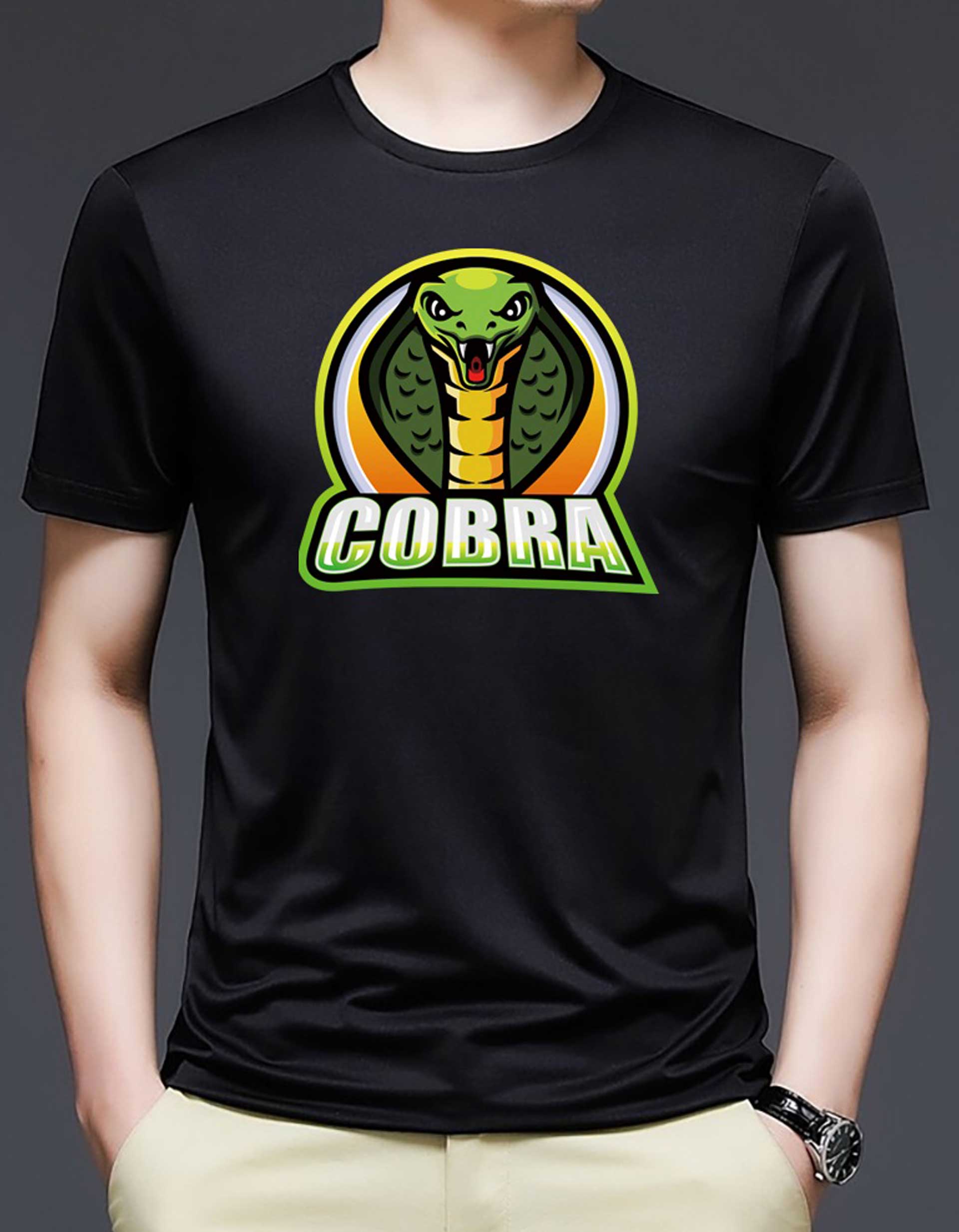 Men’s Cobra Printed T-Shirt