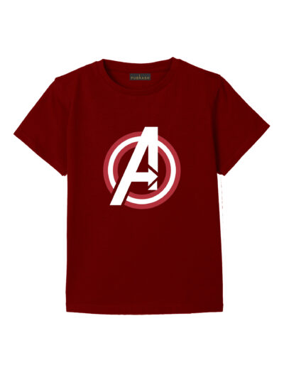 avnger maroon t-shirt