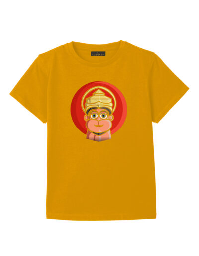 little hanuman ji printed t-shirt