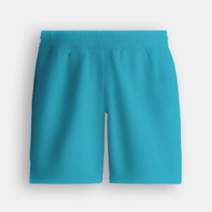 kids aqua blue plain t-shirt