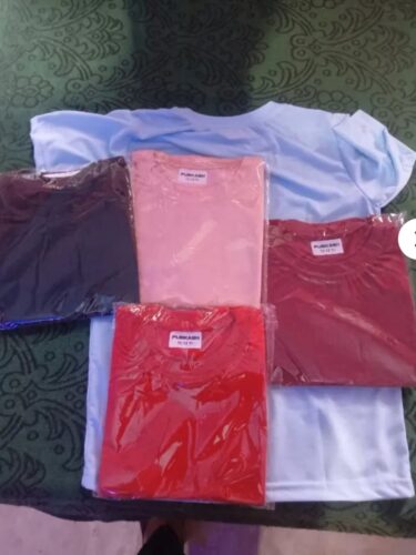 Pick Any 5 - Plain Kids T-shirt Combo photo review