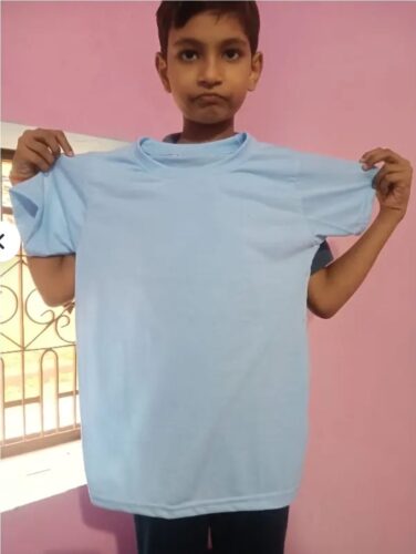 Pick Any 5 - Plain Kids T-shirt Combo photo review