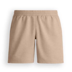 beige color shorts